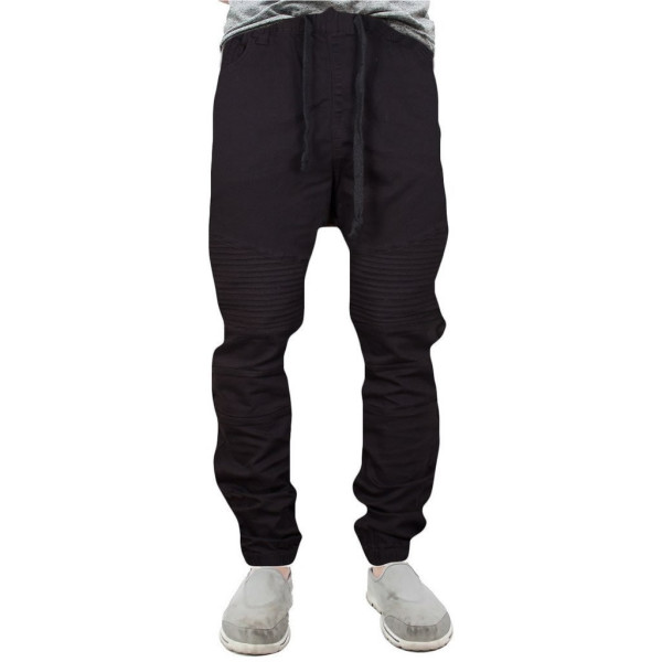 victorious-mens-twill-jogger-charcoal-front-fashify